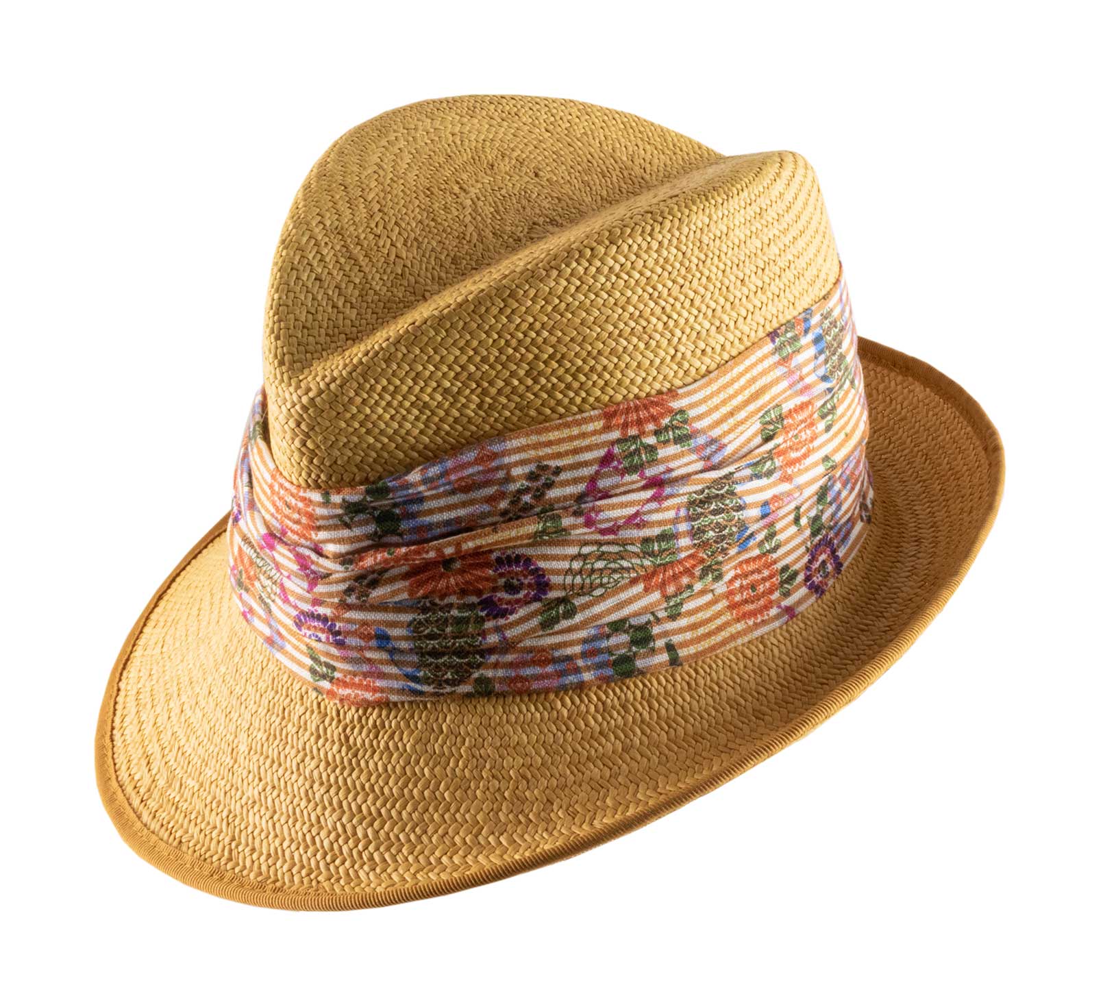 chapeau panama asymétrique