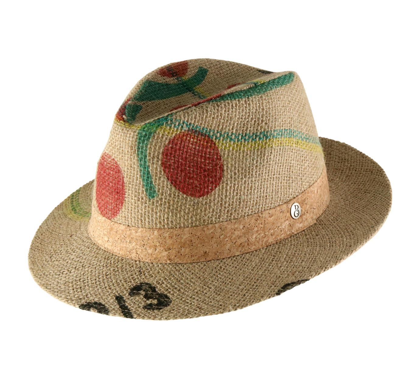 Chapeau toile de jute