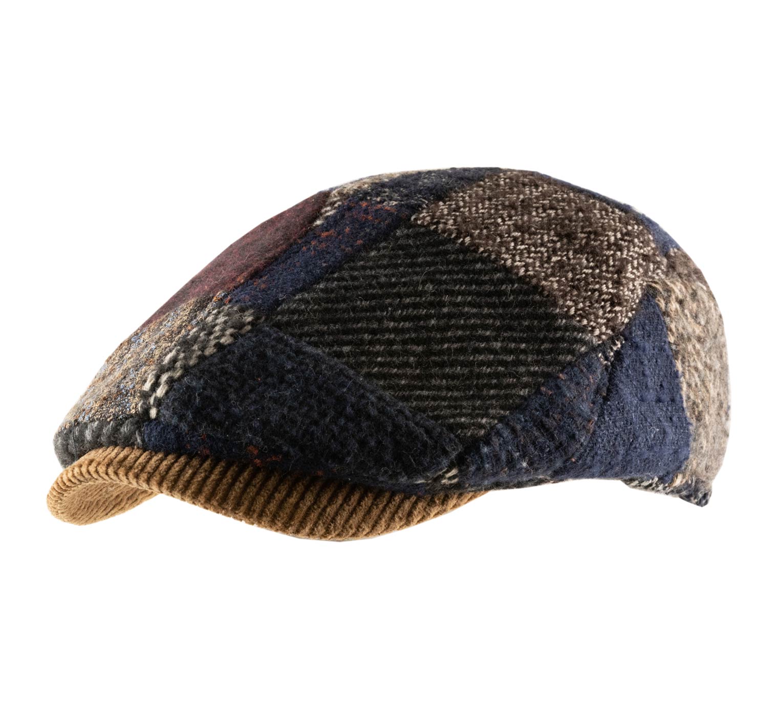 Béret casquette patchwork