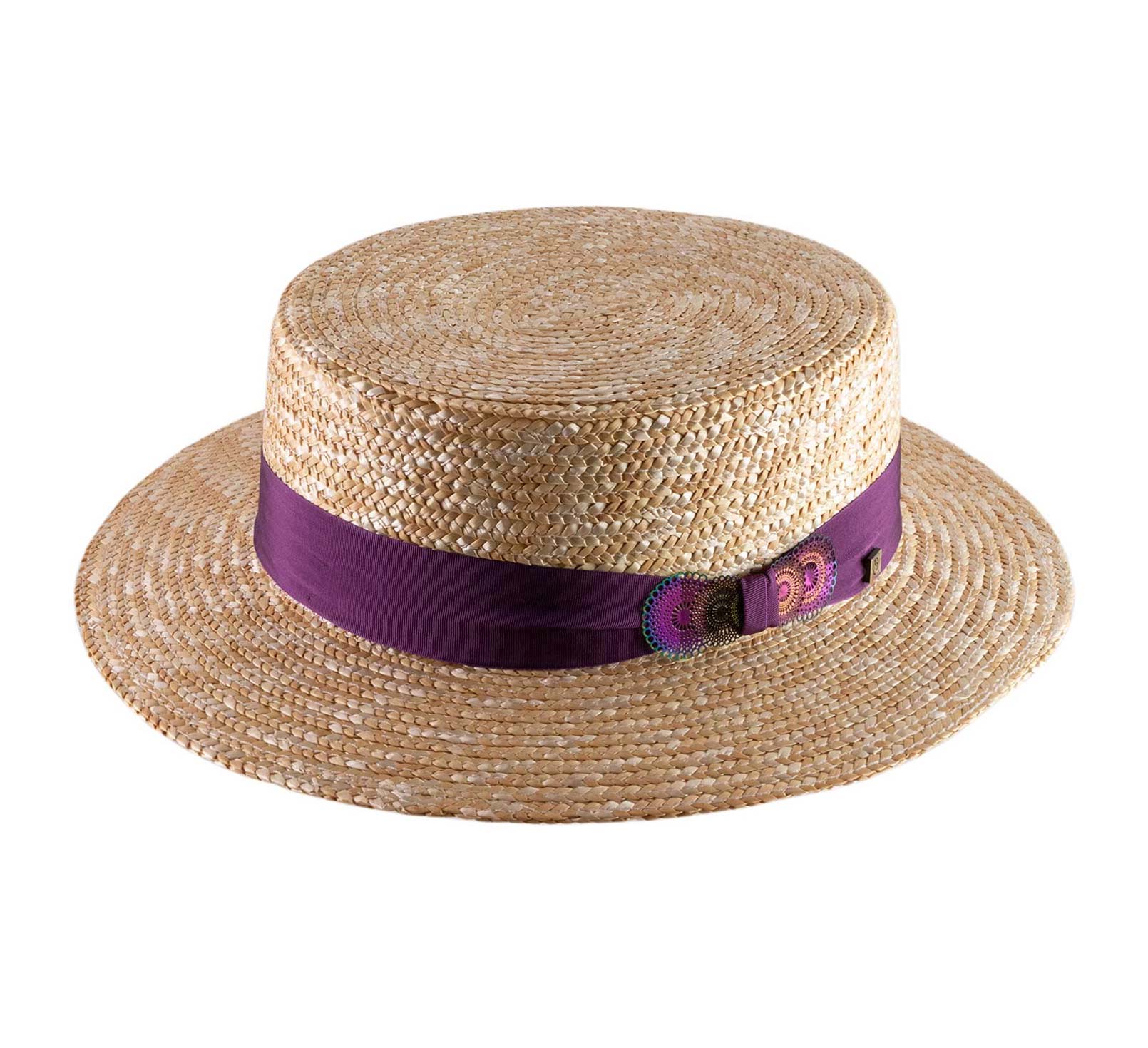 canotier look champêtre