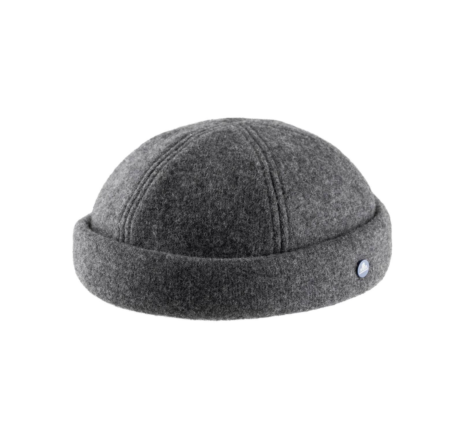 Bonnet docker laine grise