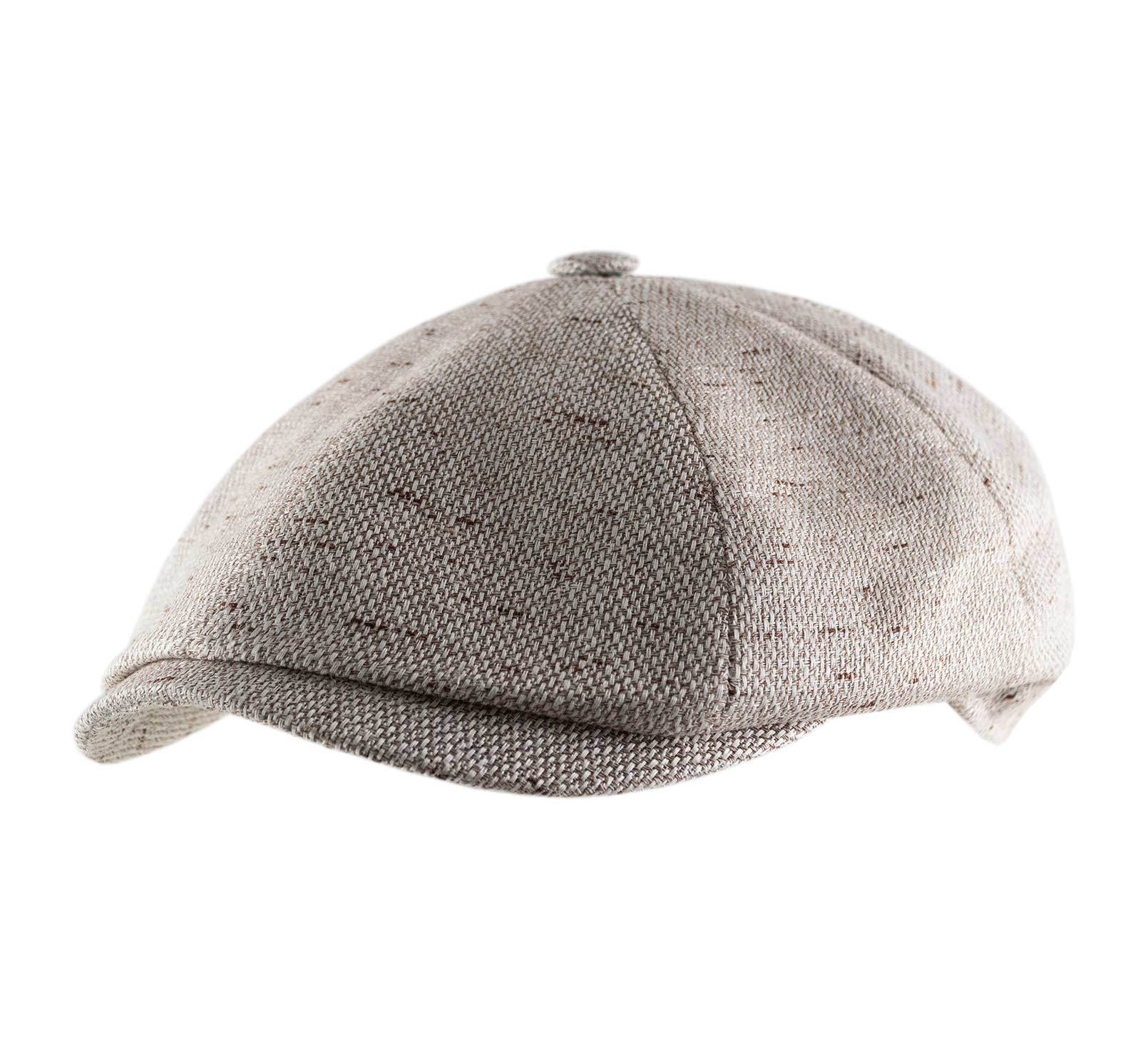 Casquette béret en lin