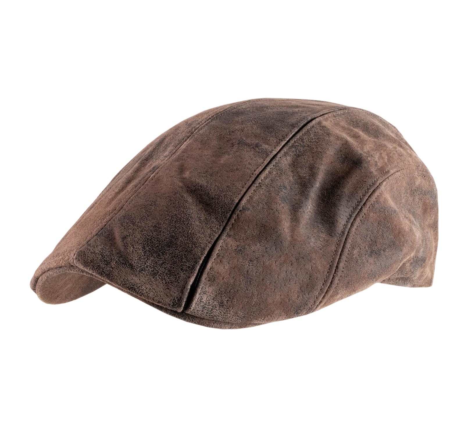 casquette cintrée cuir