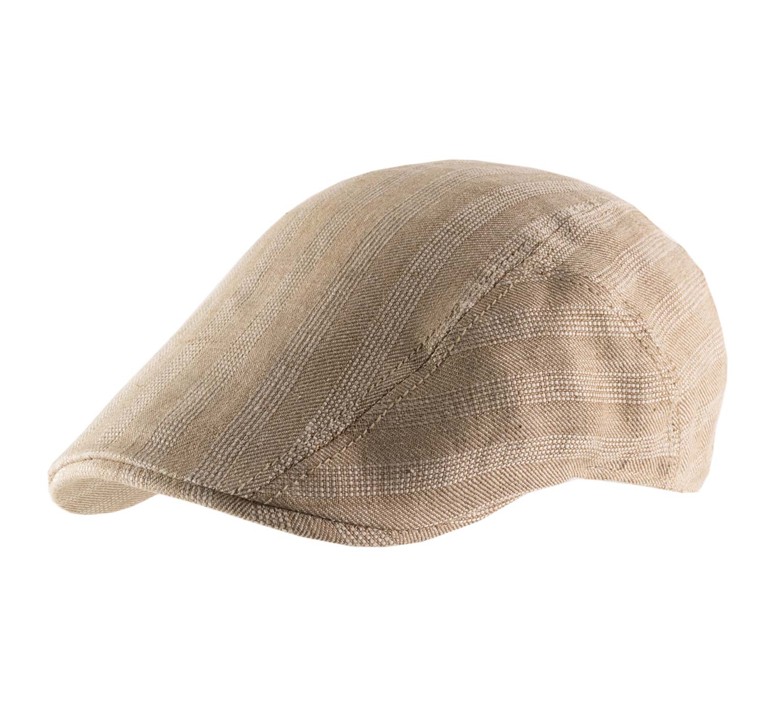 casquette duckbill en lin