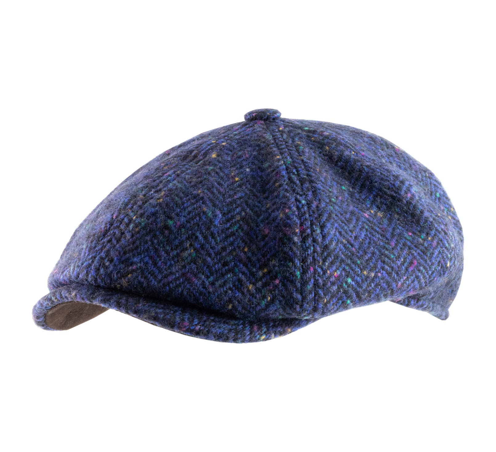 casquette laine bleu