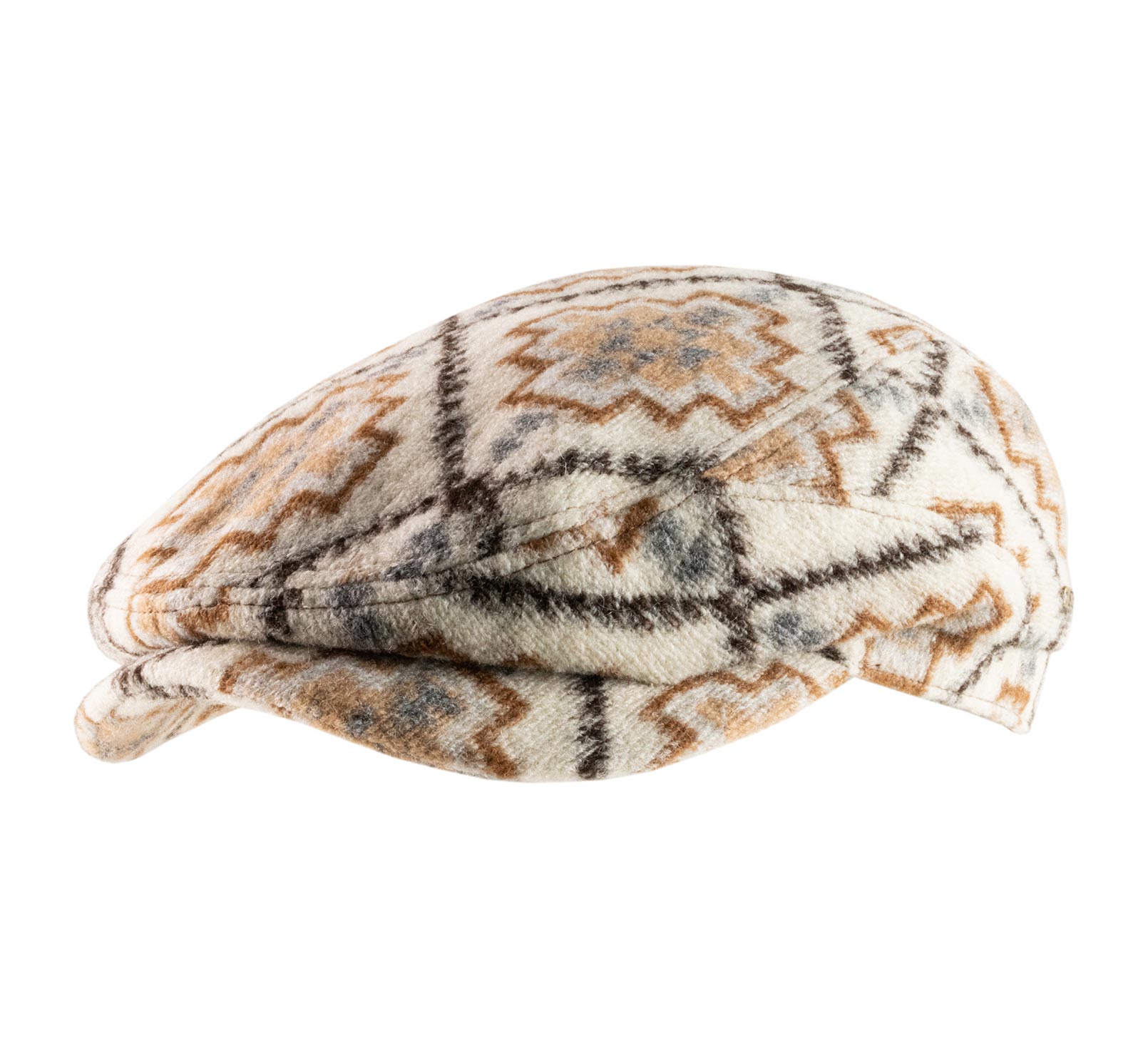 casquette laine jacquard