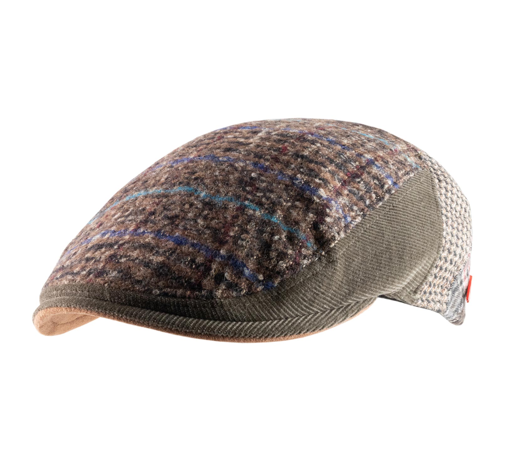 casquette patchwork rétro