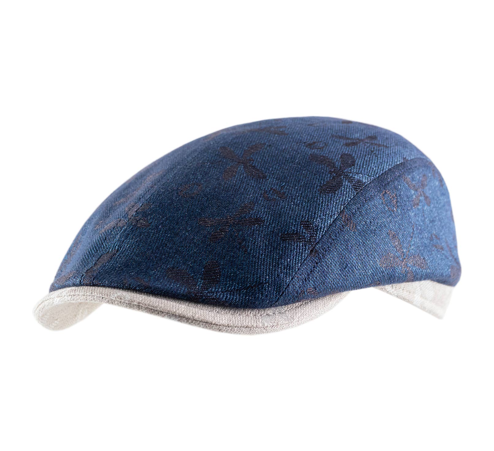 Casquette plate denim