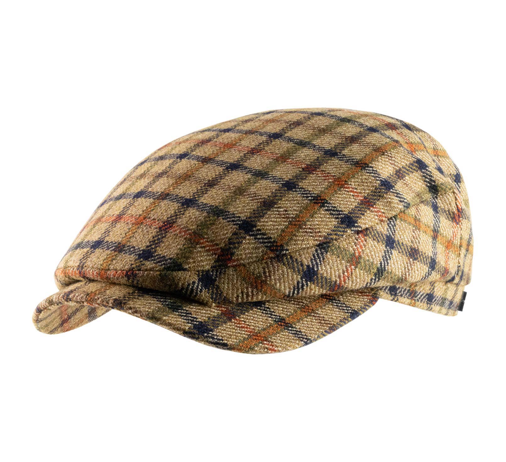 casquette tweed retro