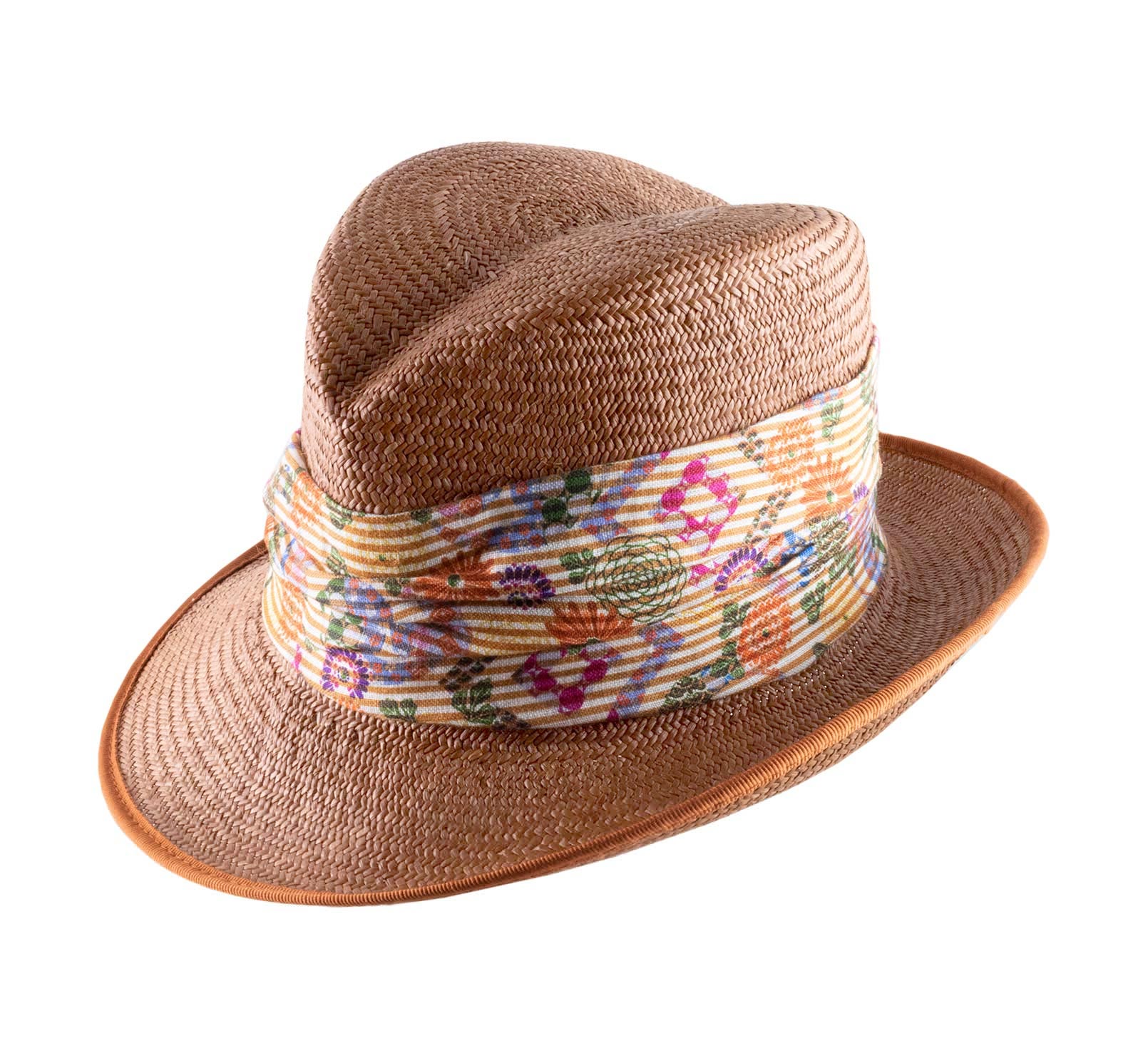 chapeau panama asymétrique
