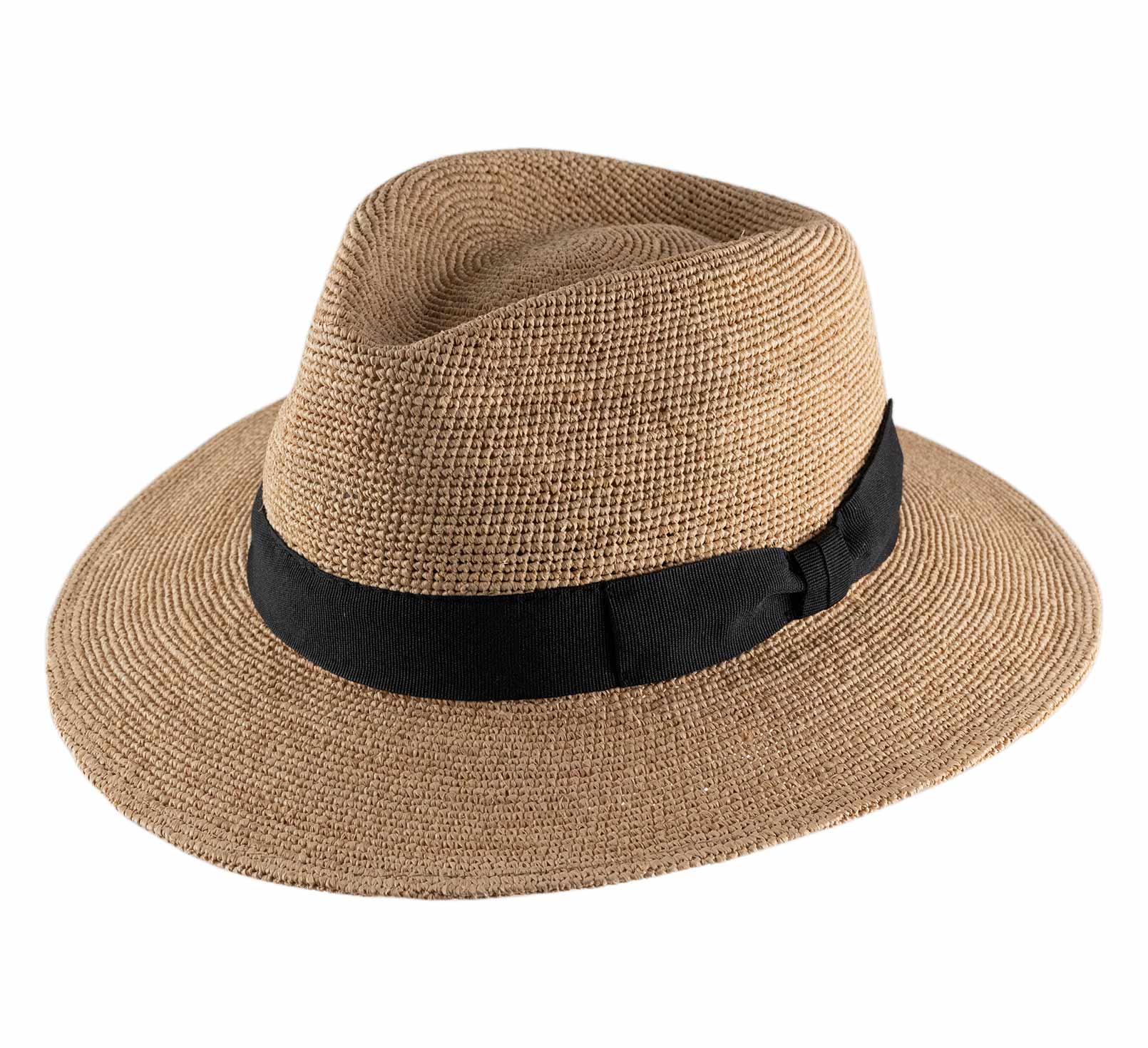 Chapeau paille pliable