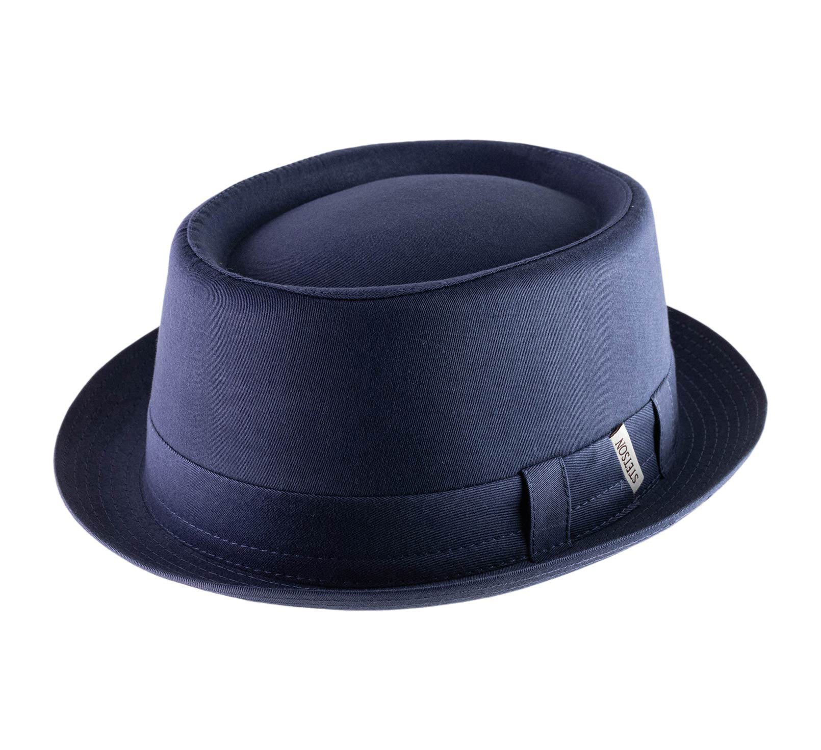 chapeau porkpie denim