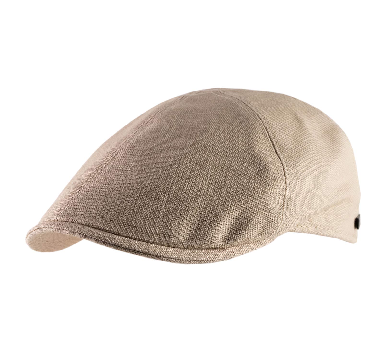 casquette plate toile coton
