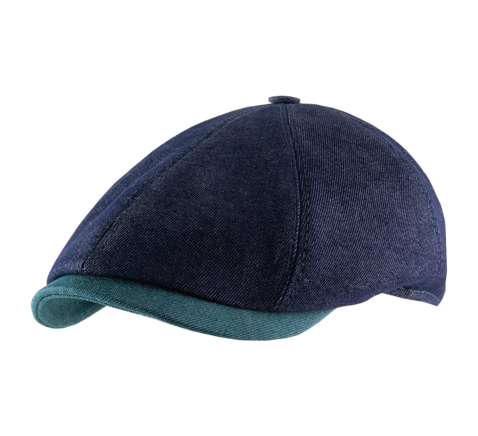 Casquette plate denim