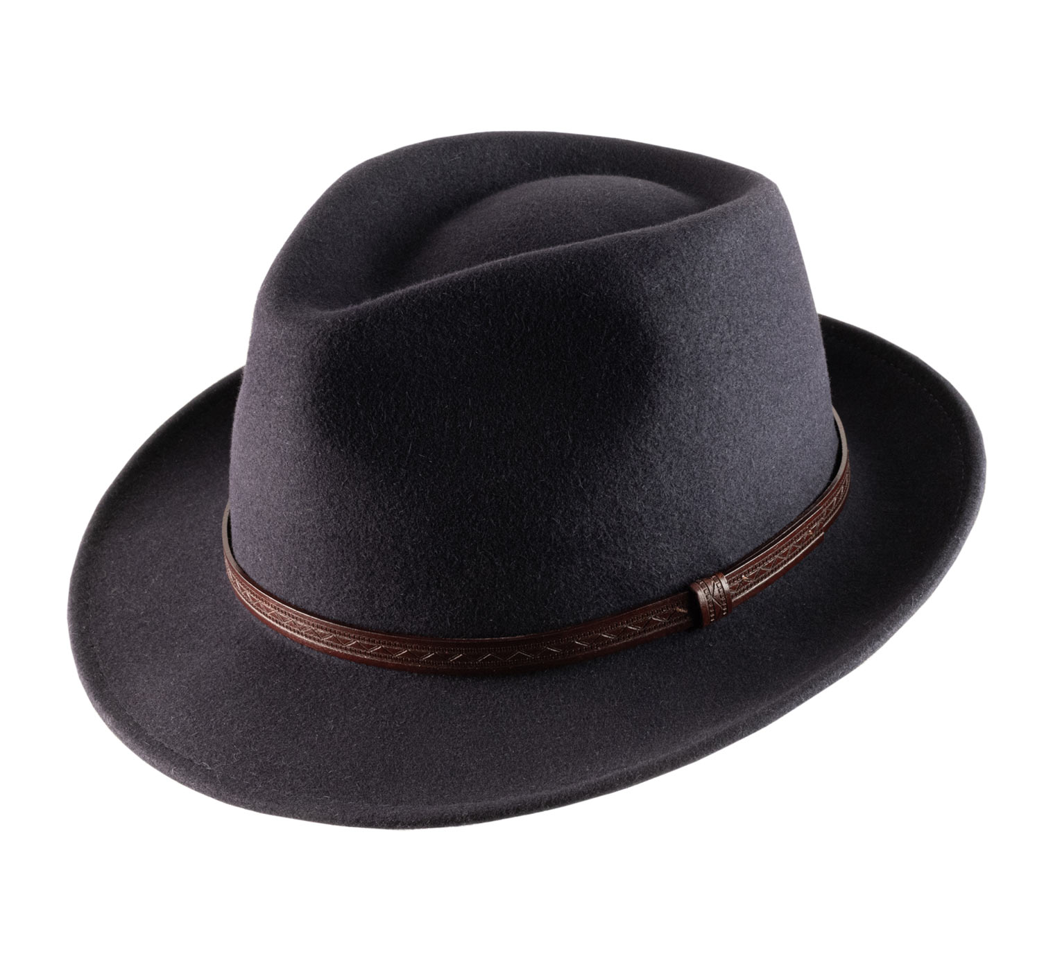 Chapeau trilby feutre