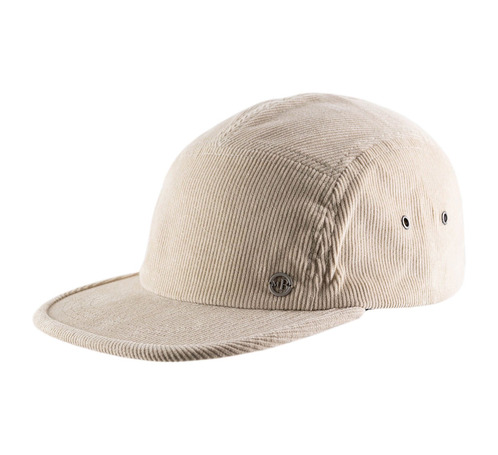 Casquette 5 panel velours