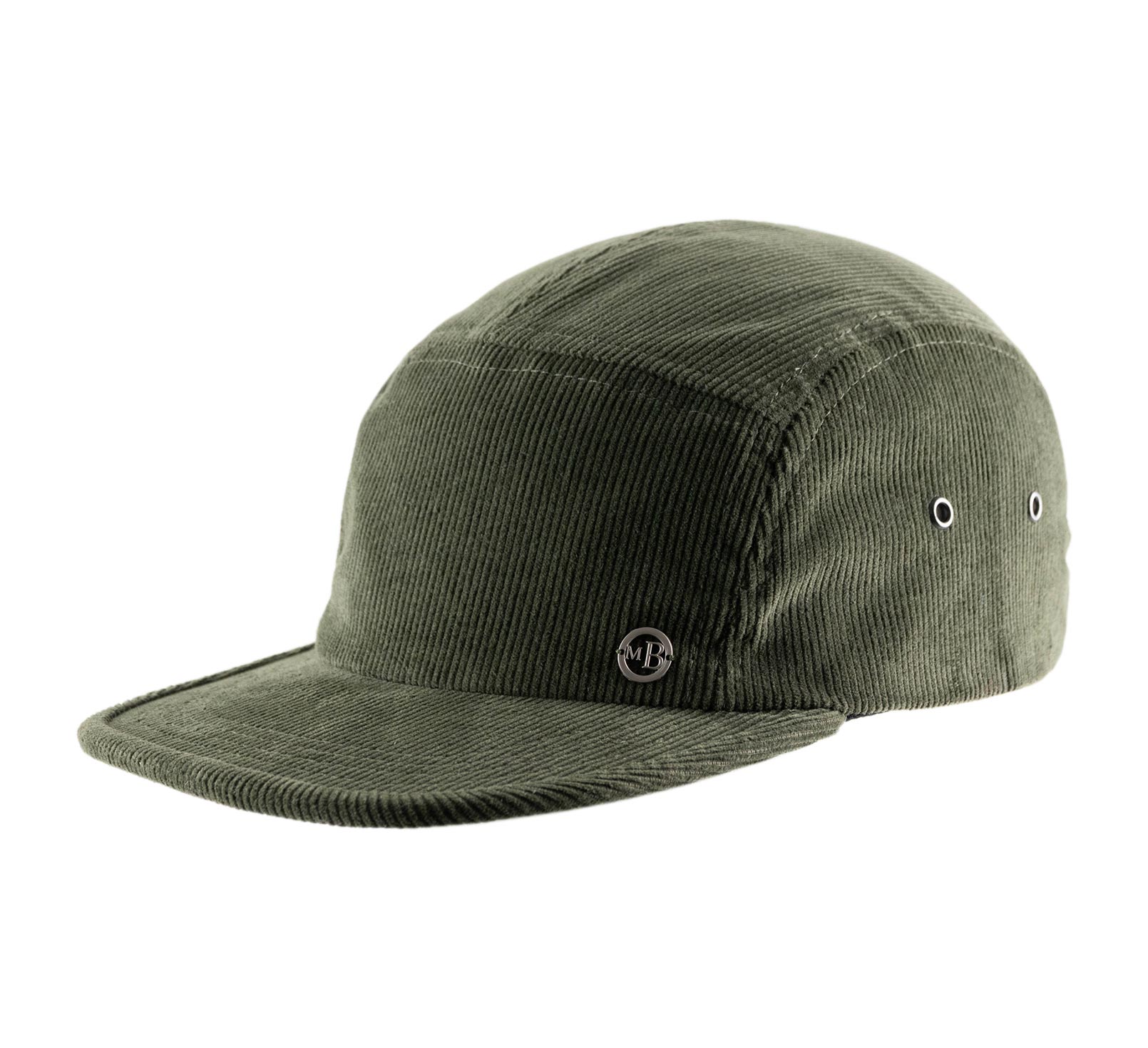 Casquette 5 panel velours