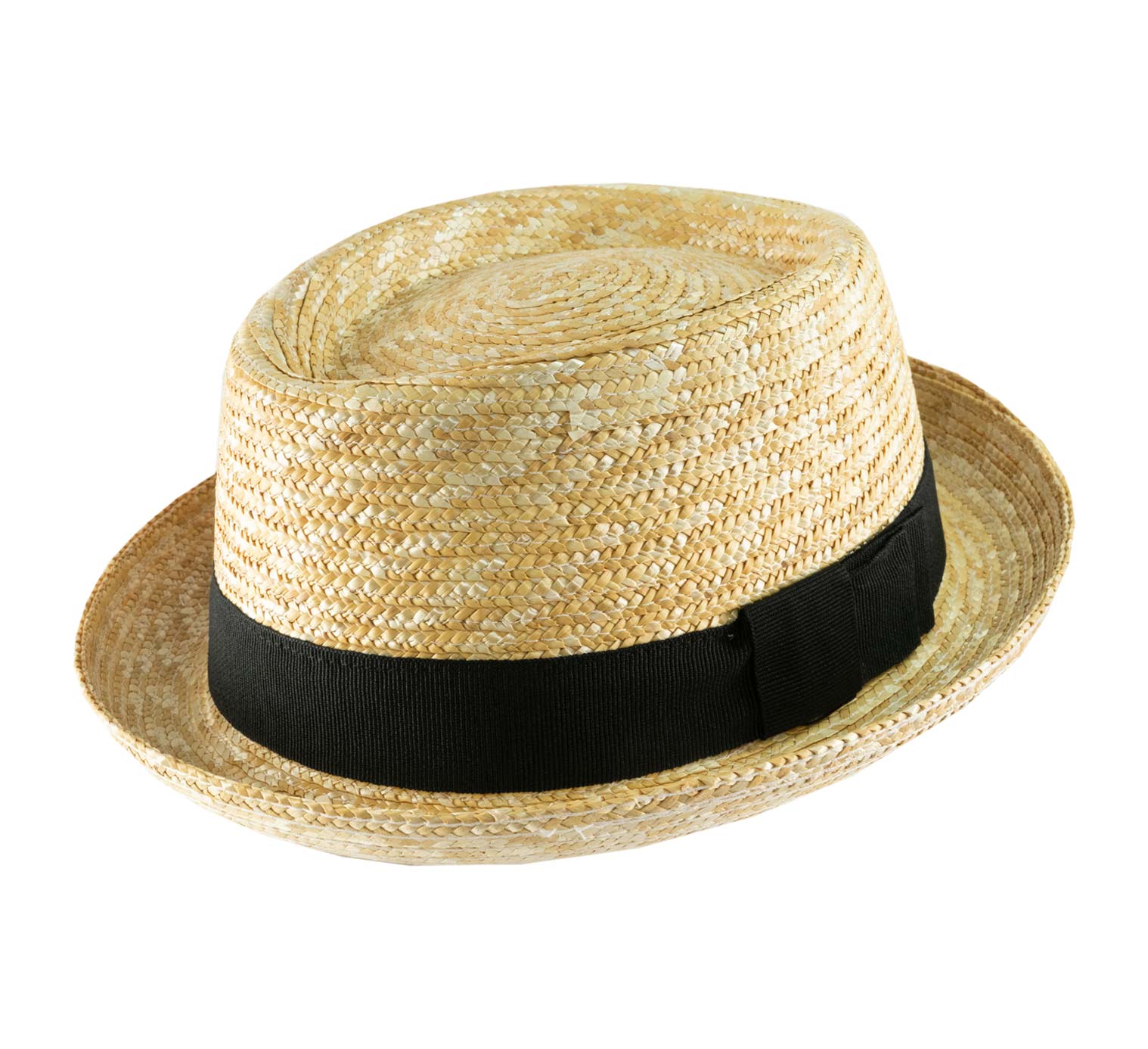 Chapeau porkpie paille fine