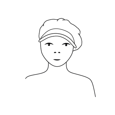 Port du chapeau : Le rakish angle