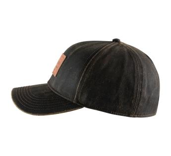 casquette baseball outdoor Leather Patch