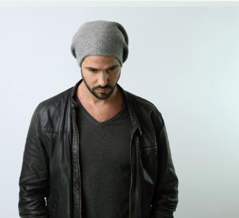 Chaud à Doublure Slouch Homme Bonnet D'Hiver Tricoté Beanie