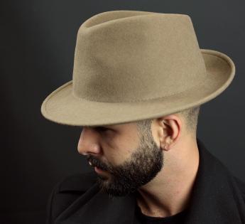 Chapeau Trilby Nude Trilby Large