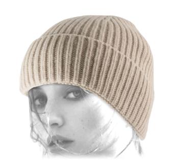 Bonnet laine luxe Rib Knit Yak Hat