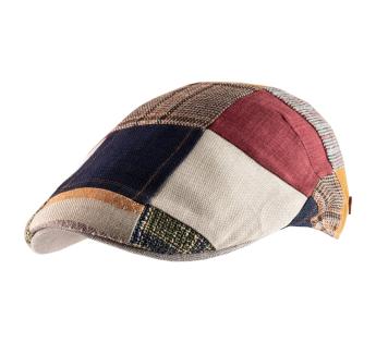 Casquette bec de canard patchwork Tirreno Patchwork Lino