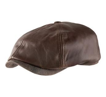 Casquette cuir Stetson Brooklin Goat