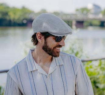 Béret, Casquette Plate Homme Jackson Jackson Lin