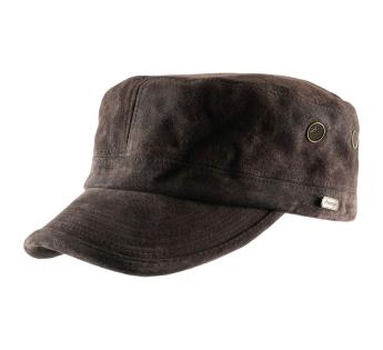 Casquette militaire cuir Cuban