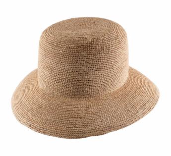 Chapeau cloche raphia Rafia Fiocco