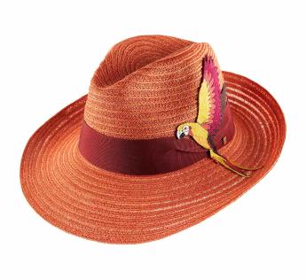 chapeau paille tropicale Frida