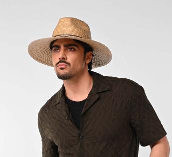 Chapeau de paille large Alvaro Tresse