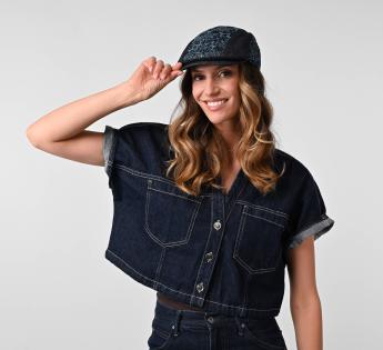 Casquette plate denim John-37