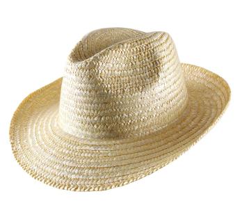 chapeau paille Nude Fedora Paille