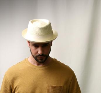Chapeau porkpie paille fine Fino Porkpie Straw