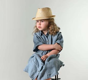 chapeau trilby enfant Petit Trilby Nude