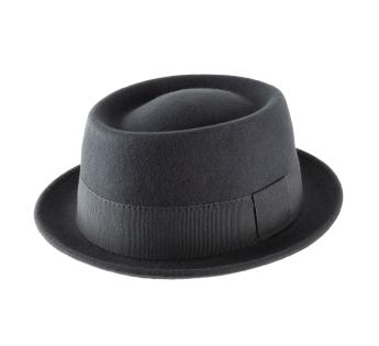 Chapeau Porkpie Noir Classic Porkpie