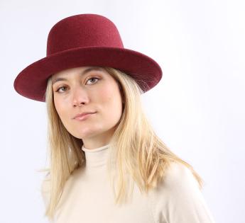 Chapeau Melon Viril bordeaux