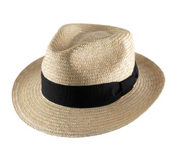 fedora paille fine Fino Fedora Paille