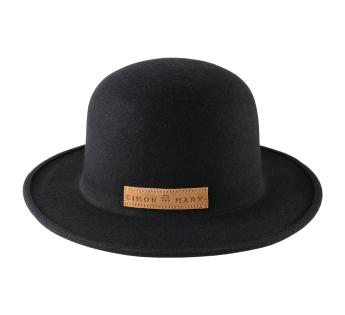 Chapeau melon large Roberto Raw