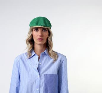 Casquette plate/Béret - Menthe