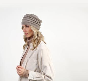 Chapeau Homme Hiver Chaud Tricot Tricoté Bonnet Chapeau Casquette Polaire  Doublure Foulard Set Pour Femmes