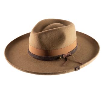 Stetson chapeau homme en feutre de poil camel