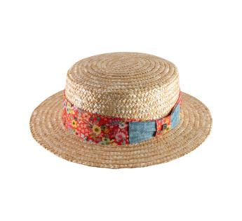 chapeau enfant canotier Nina