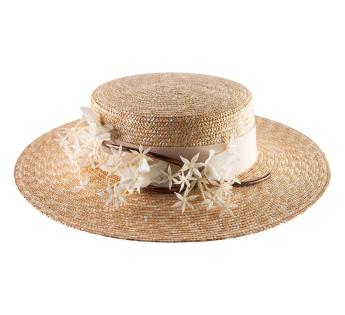 chapeau canotier femme Elodie