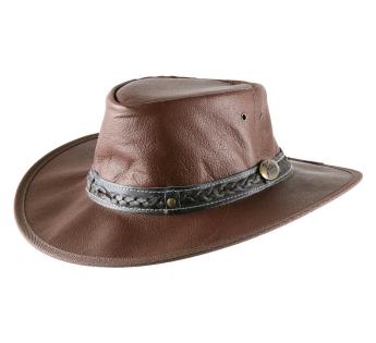 chapeau cowboy cuir Roo Nomad Traveller