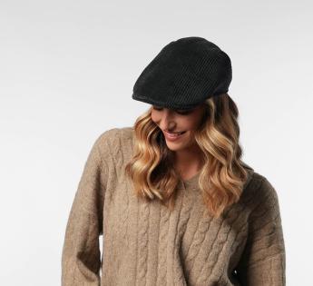 casquette plate velours Maffeo