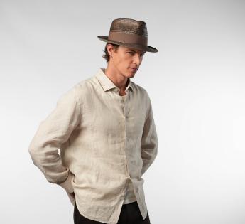 fedora paille fine Fino Fedora Paille